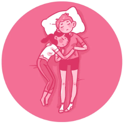 자세에 따라 달라지는 껴안기 방법 10 자세에 따라 달라지는 껴안기 방법 9